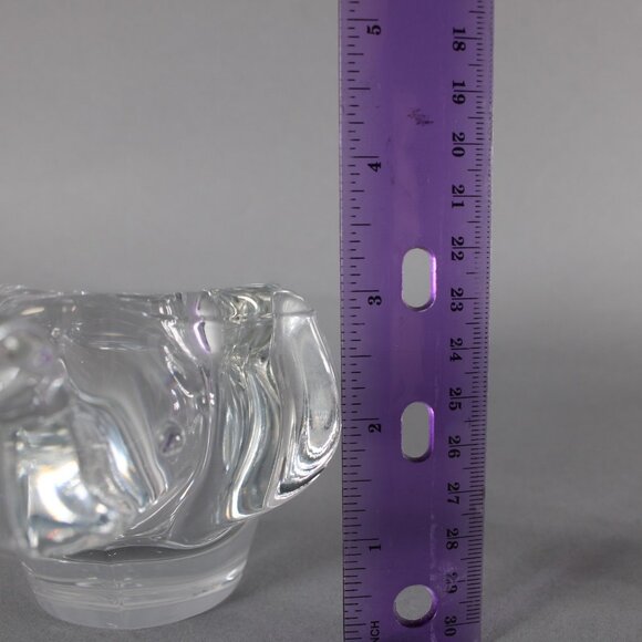 Sasaki Elephant Bowl 3 x 6 Crystal Elephant Bowl - Picture 12 of 12